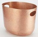 American Metalcraft Copper Hammered Aluminum Beverage Tub, 7 3/4 Quart