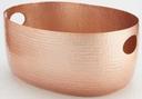 American Metalcraft Copper Hammered Aluminum Beverage Tub, 16 1/4 Quart