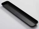 American Metalcraft Melamine Black Rectangular Market Tray, 150 Ounce Capacity