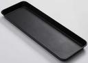 American Metalcraft Melamine Black Rectangular Market Tray, 270 Ounce Capacity