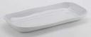 American Metalcraft Crave Collection Cloud Rectangular Melamine Serving Platter, 14 1/4 inch Length x 7 3/8 inch Width x 1 3/8 inch Height