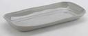 American Metalcraft Crave Collection Shadow Rectangular Melamine Serving Platter, 14 1/4 inch Length x 7 3/8 inch Width x 1 3/8 inch Height