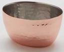 American Metalcraft Stainless Steel Copper Finish Oval Sauce Cup, 2 Ounce