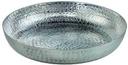 American Metalcraft Silver Hammered Aluminum Single Wall Seafood Tray, 80 Ounce
