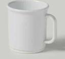 American Metalcraft Crave Collection Tritan Cloud Melamine Stackable Mug, 12 Ounce