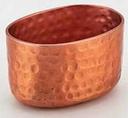 American Metalcraft Copper Hammered Aluminum Sugar Packet Holder, 6 Ounce