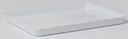 American Metalcraft The Del Mar Collection White ABS Plastic Rectangular Lid for Serving Bowl, 14-1/4 inch Length x 10-1/2 inch Width x 1-1/8 inch Height