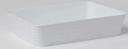 American Metalcraft White ABS Plastic Rectangular Serving Bowl, 156 Ounce