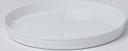 American Metalcraft The Del Mar Collection White ABS Plastic Rectangular Lid for Serving Bowl, 10-3/8 inch Dia x 1-1/8 inch Height