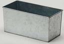 American Metalcraft Third Size Rectangular Onyx Galvanized Beverage Tub, 12-1/4 inch Length x 6 inch Width x 5-3/4 inch Height