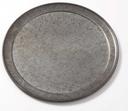 American Metalcraft Onyx Galvanized Aluminum Wide Rim Pan, 10 inch Dia X 3/8 inch Height, 6MM