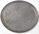 American Metalcraft Onyx Galvanized Aluminum Wide Rim Pan, 16 inch Dia X 3/8 inch Height, 6MM