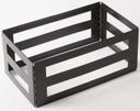 American Metalcraft Full Size Black Twilight Crate, 20-3/8 inch Length