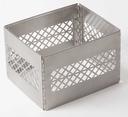 American Metalcraft Stainless Steel Half Size Milk Crate, 12 inch Length