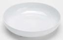 American Metalcraft White Melamine Shallow Round Bowl, 46 Ounce