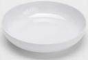 American Metalcraft White Melamine Shallow Round Bowl, 86 Ounce