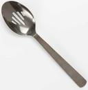 American Metalcraft Vintage Black Hammered Slotted Spoon, 10 inch Length