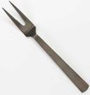 American Metalcraft Vintage Black Hammered Cold Meat Fork, 10 inch Length