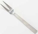 American Metalcraft Vintage Hammered Stainless Steel Cold Meat Fork, 10 inch Length