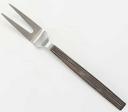 American Metalcraft Wavy Aged Stainless Steel Cold Meat Fork, 10 inch Length