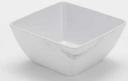 American Metalcraft White Marble Melamine Square Bowl, 54 Ounce