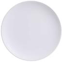American Metalcraft Mix and Matte Collection Melamine White Round Coupe Plate, 9 inch Length