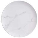 American Metalcraft Mix and Matte Collection Melamine Round Marble Coupe Plate, 11 1/2 inch Dia