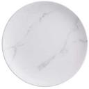 American Metalcraft Mix and Matte Collection Melamine Marble Round Coupe Plate, 9 inch Length