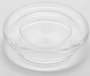 American Metalcraft Plastic Replacement Cap for Clear Pebbled Acrylic Water Bottle, 2 1/4 x 2 1/4 x 5/8 inch