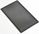 American Metalcraft Rectangular Hard Coat Anodized Aluminum Mega Flatbread Screen, 14 inch Length