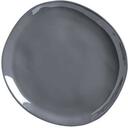American Metalcraft Crave Collection Storm Melamine Round Coupe Plate, 10-1/2 inch Dia X 3/4 inch Height