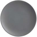 American Metalcraft Mix and Matte Collection Melamine Gray Round Coupe Plate, 9 inch Length