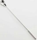 American Metalcraft Silver Stainless Steel Weighted Handle Bar Spoon, 12 inch Length x 1 inch Width