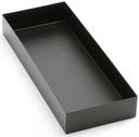 American Metalcraft Black Twilight Rectangular Market Tray, 6 inch Width
