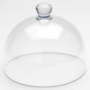 American Metalcraft Lift Collection Clear Polycarbonate Dome Plate Cover, 8 1/8 inch Dia
