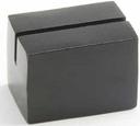 American Metalcraft Black Hammered Aluminum Rectangular Card Holder, 1 inch Length X 1-1/4 inch Width x 1 inch Height