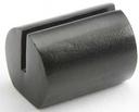 American Metalcraft Black Hammered Aluminum Cylinder Card Holder, 1-1/4 inch Length x 7/8 inch Width x 7/8 inch Height