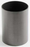 American Metalcraft Black Round Sugar Packet Holder, 2 inch Dia X 2-3/4 inch Height