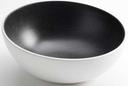 American Metalcraft Lift Collection Melamine White with Black Speckled Angled Bowl, 68 Ounce