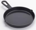 American Metalcraft Black Melamine Cast Iron Fry Pan, 8 1/2 inch Dia