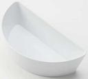 American Metalcraft White ABS Plastic Half Size Round Insert Only, 34 Ounce