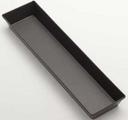 American Metalcraft Rectangular Hard Coat Anodized Aluminum Long Pan, 16 inch Length