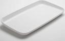 American Metalcraft Lift Collection Melamine White Rectangular Platter, 22 inch Length