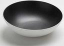 American Metalcraft Lift Collection Melamine Large White with Black Speckled Angled Bowl, 94 Ounce