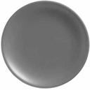 American Metalcraft Mix and Matte Collection Melamine Gray Round Coupe Plate, 6 inch Dia