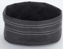 American Metalcraft Black Kraft Paper Bag, 7 inch Dia
