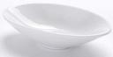 American Metalcraft White Melamine Oval Mini Bowl, 3 Ounce