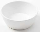 American Metalcraft Grab and Go Collection White Melamine Round Bowl, 9 1/2 Ounce