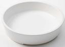 American Metalcraft Grab and Go Collection White Melamine Round Bowl, 32 Ounce