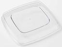 American Metalcraft Grab and Go Collection SAN Rectangular Lid for 46 Ounce Melamine Rectangular Bowl